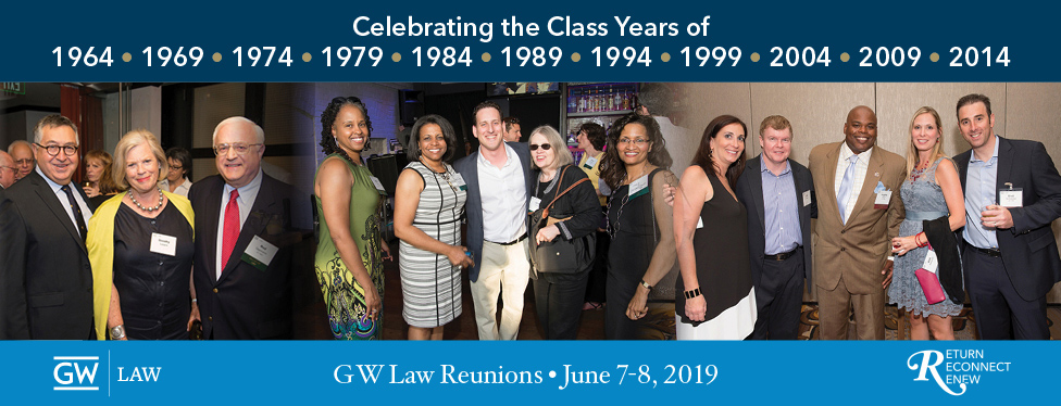 The George Washington University Law School Class Of 1979 Reunion